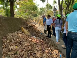 Alcalde de Yopal, destaca recuperación de canales de desagüe  y aguas lluvias e invita a la comunidad a no arrojar residuos a los mismos.