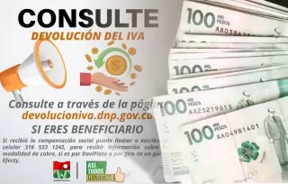 Beneficiarios de Familias en Acción que cobren por giro la devolución del IVA tienen plazo hasta este viernes 17 de abril para realizar el retiro.