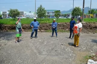 La Secretaría de Obras Públicas realiza visitas de inspección para constatar el cumplimiento de los protocolos de bioseguridad.