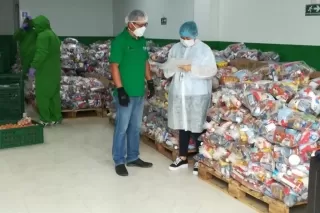 Secretaría de Salud de Yopal realizó control sanitario a bodega de almacenamiento y vehículos transportadores de alimentos y bebidas del PAE.