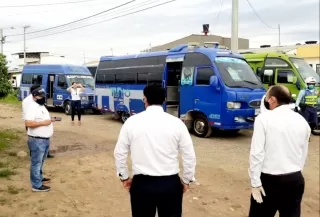 Cinco rutas de transporte público urbano las que prestan su servicio a los yopaleños, en el marco de la pandemia de Covid-19.