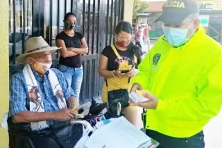 Operativo de control de la venta de juegos de suerte y azar ilegal  en Granada, Meta.