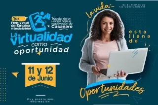  Feria Virtual de Empleo se realizará el este 11 y 12 de junio.