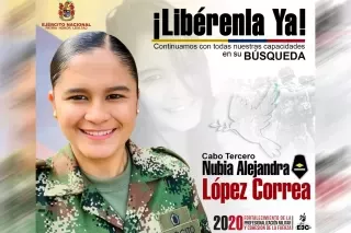 La guerrilla del ELN anunció que tiene en su poder a militar que estaba desaparecida desde el 7 de junio de 2020.