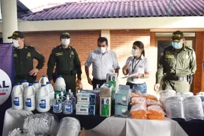 Alcaldía de Yopal entrega elementos de Protección Personal a la Policía Nacional