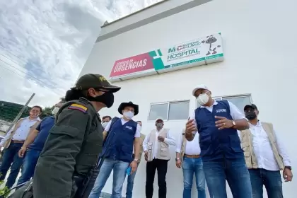 Quedó en servicio para la comunidad de Cravo Norte nuevo hospital.