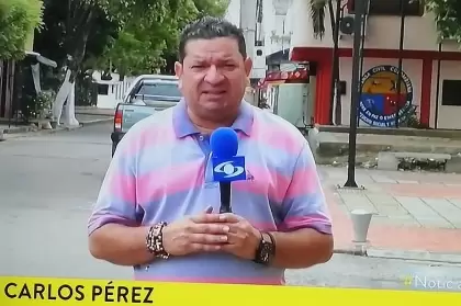 El periodista Carlos Pérez denunció amenazas realizas por disidencias de las Farc.