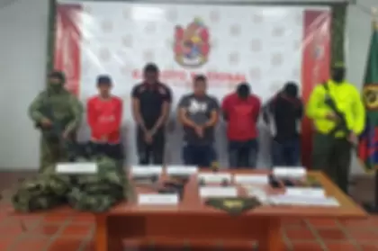 A la cárcel 4 presuntos integrantes de disidencias de las Farc, señalados de múltiples delitos en el Meta