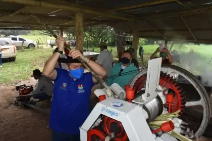 La pandemia nos demostró que el futuro está en el campo. Que hay que sembrar, dijo el mandatario.
