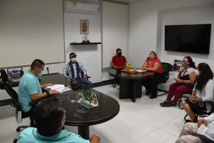 Los comerciantes fueron capacitados por la administración municipal sobre las medidas de bioseguridad que deben tener en cuenta. 