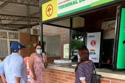 Actualmente en Yopal existen dos puntos (Aeropuerto y Terminal), estos fueron adquiridos a través de un convenio con el Fondo Nacional de Turismo.