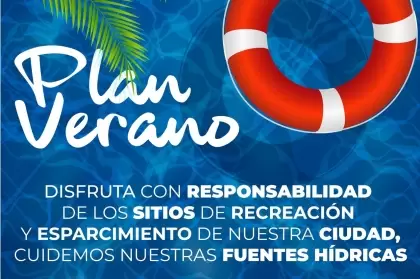 Plan Verano, disfrutar de las fuentes hídricas con responsabilidad