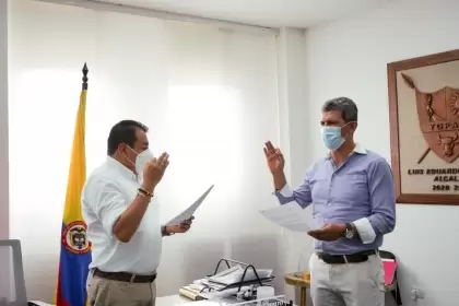 Javier Alonso Gaviria,  designado como jefe de la Oficina Asesora de Comunicaciones de la alcaldía de Yopal.
