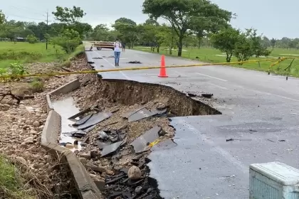 INVIAS evaluó los estragos causados por la ola invernal en la vía Tame – Fortul - Saravena