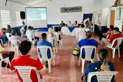 La idea es poder llegar a todas las Comunas con estos talleres de participación.