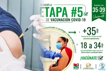 En Arauca avanza la Etapa 5 de vacunación contra el Covid-19