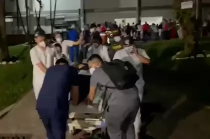 Incendio de Hospital Departamental de Villavicencio deja un paciente muerto y 223 evacuados.