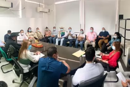 Se cumplió mesa de trabajo sobre alumbrado público en Arauca.
