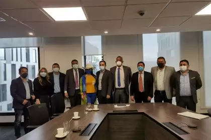 La agenda que se cumplió en Bogotá por la vía al Caracol