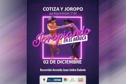 Este 2 de diciembre más de 600 bailadores en Joropiando en el Arauca.