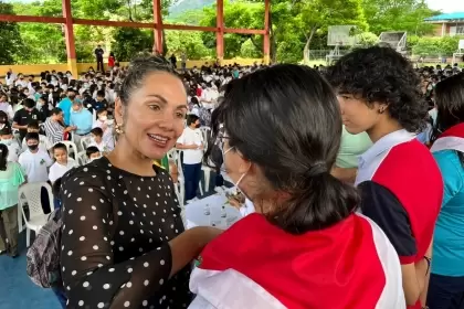 Jueces Escolares de paz se posesionaron en el colegio Braulio González
