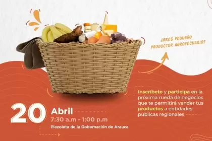 Segunda Rueda de Negocios de compras públicas locales se cumplirá en Arauca este 20 de abril.
