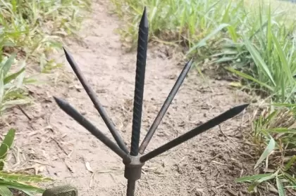 Las autoridades militares indicaron que estas trampas habían sido instaladas por la guerrilla del ELN.