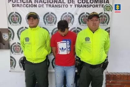 Kevin Stiven Rangel Rodríguez fue capturado en vía pública de Paz de Ariporo (Casanare), por la Policía Nacional.