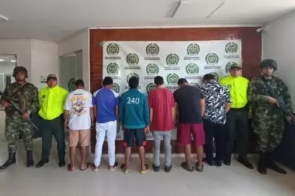Aseguradas seis personas que estarían dedicadas al microtráfico en Aguazul, Casanare.