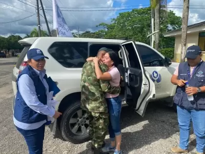 Mujer secuestrada por el ELN en Arauca es liberada con la intervención de la Defensoría del Pueblo.