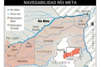 Gobierno Petro destina $1,94 billones para mejorar la navegabilidad del río Meta