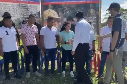 ELN Se Lleva a 8 Guerrilleros Liberados por Misión Humanitaria en Arauca.