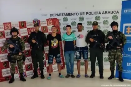 Tres presuntos miembros de disidencias de las Farc son judicializados por extorsionar a comerciantes en Arauca