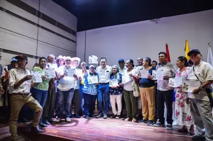 Gobernación otorga beneficios económicos a creadores y gestores culturales de la tercera edad en Arauca