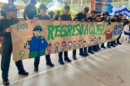 Arauca se moviliza por la seguridad y educación en el regreso a clases