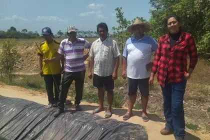 Campesinos de Puerto Carreño buscan apoyo para sostener proyecto piscícola ante sequía