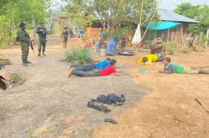  Operación Conjunta del Ejército, la Policía y la Fuerza Aérea Captura a Cabecilla de Disidencia de las Farc en Mapiripán