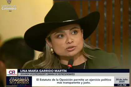 Lina María Garrido, representante por Arauca en la Cámara.