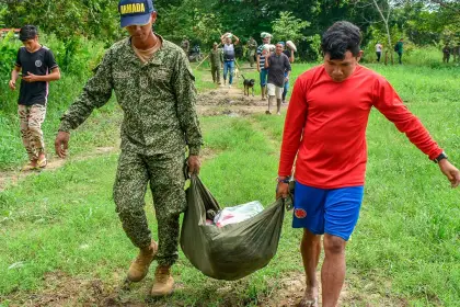 Ayuda humanitaria a comunidad indígena Sikuani afectada por la ola invernal en Arauca