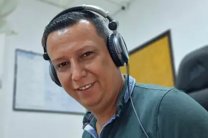 hon Jairo Pinzón Eugenio, técnico y locutor de Sarare Stereo, asesinado tras permanecer un mes desaparecido.