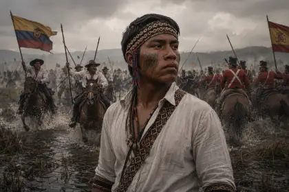 Héroe indígena Guahibo de la Batalla del Pantano de Vargas 