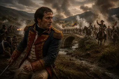 Se da cuenta de la trampa de los patriotas y pierde la Batalla de Boyacá