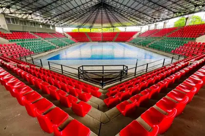 Así quedó por dentro el escenario que reestrenarán el próximo domingo.