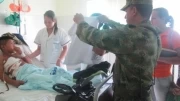 <p>Los ni&ntilde;os recibieron atenci&oacute;n m&eacute;dica en Saravena y luego uno de ellos fue remitido a la ciudad de C&uacute;cuta.</p>