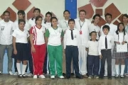 Jóvenes de los Colegios de todos los municipios del departamento de Arauca recibieron su diploma como Contralores Estudiantiles. Un proyecto que busca la construcción de una conciencia de deberes y derechos como ciudadanos.