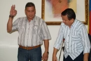 Posesión del primer vicepresidente, Pedro Orjuela.