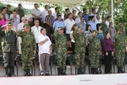 <p>Ceremonia de activaci&oacute;n de la Octava Divisi&oacute;n en Yopal, Casanare. Foto: D&eacute;cima Octava Brigada.</p>