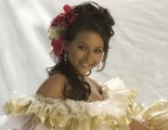 Diana Ariza candidata por el departamento de Arauca en el Reinado Internacional del Joropo de Villavicencio.
