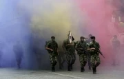 <p>Desfile militar de los 50 a&ntilde;os del meta.</p>