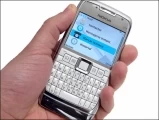 <p>El E71 es uno de los smartphones de Nokia compatibles con Skype.</p>